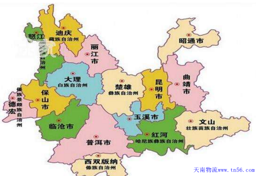 云南省地圖www.jiaodai1.com